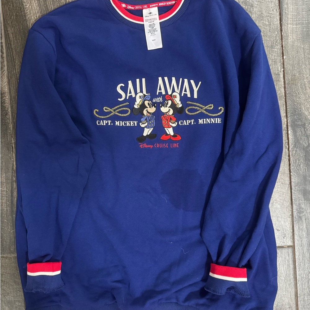 Disney cruise line sweatshirt